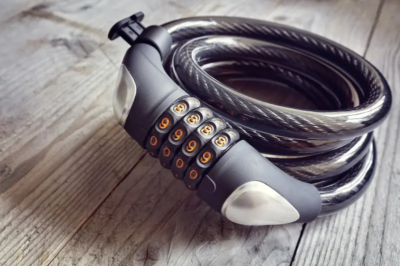 antivol a code cable