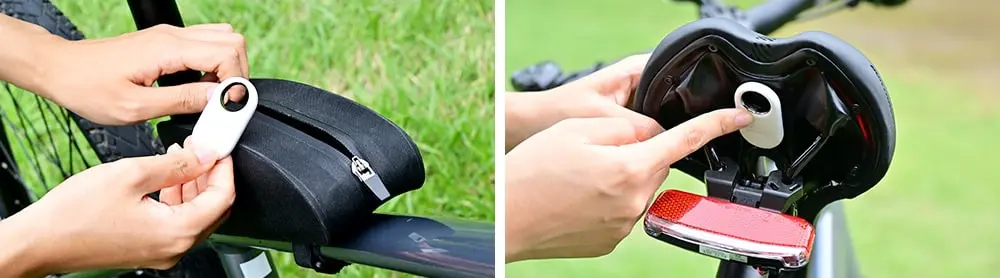 Installation du smarttag 2 sur un vélo